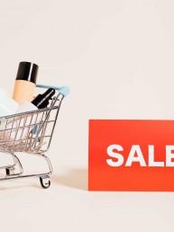 shopping cart on sale